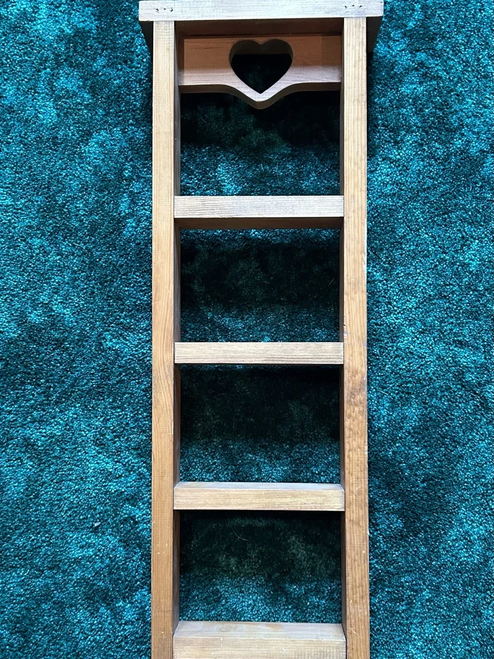 Vintage Heart Display Shelf